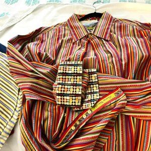 MENS ROBERT GRAHAM DESIGNER SHIRT